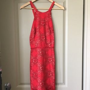 Red boutique dress / Game day dress / Formal dress